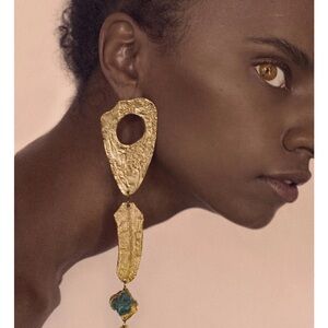 24K gold-plated Earring